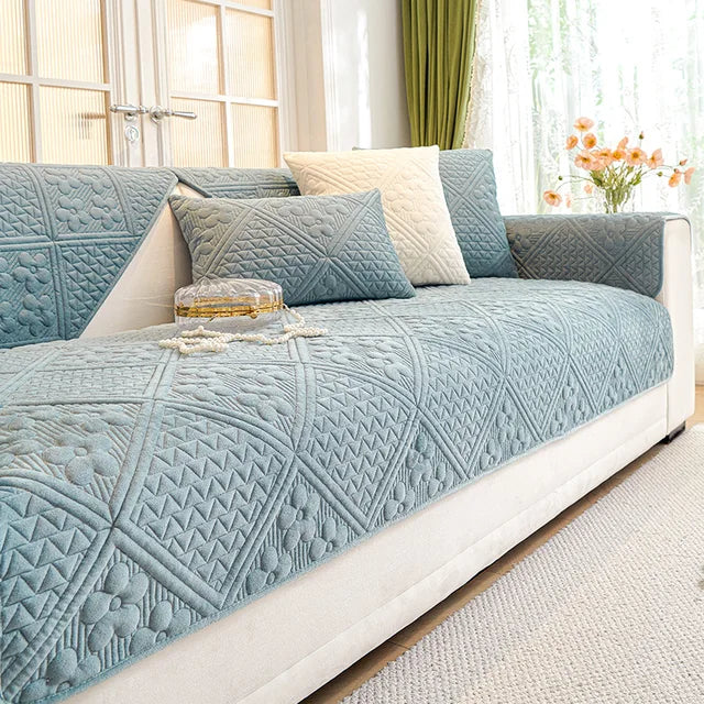 MAT ULTRASONIC SUPER SOFT SOFA COVERS ZINK