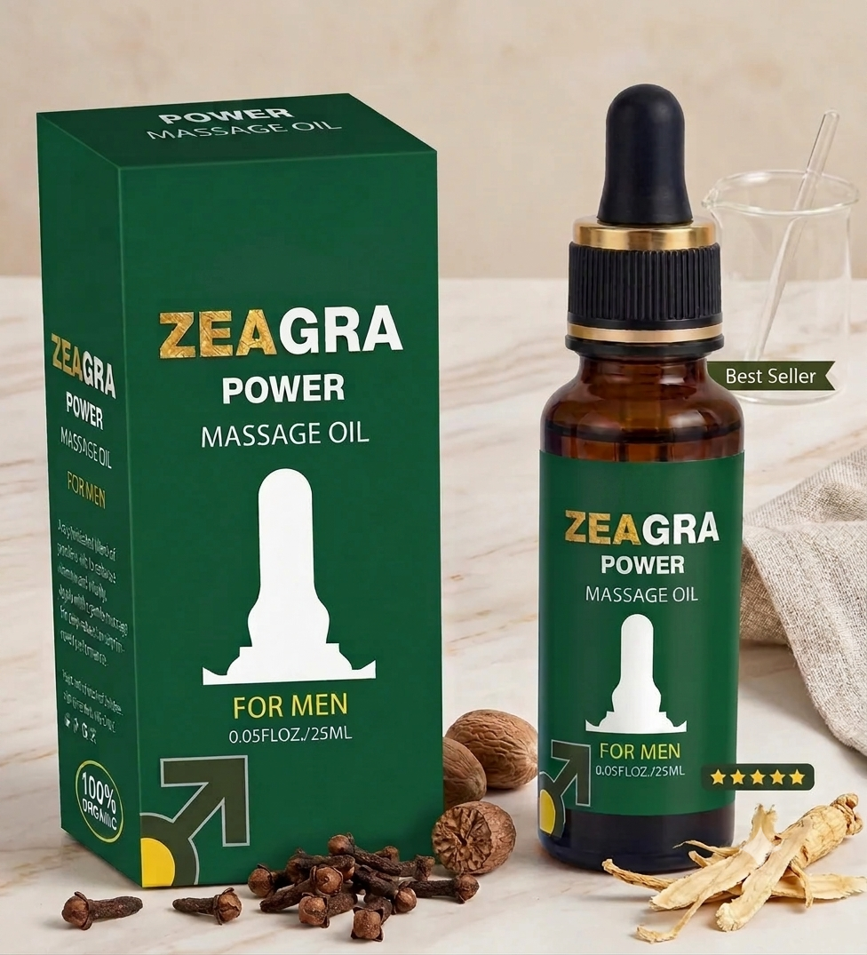 ZEAGRA Power Massage Oil - 25ml